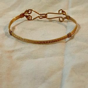 Small Gold Wire Wrapped Bracelet